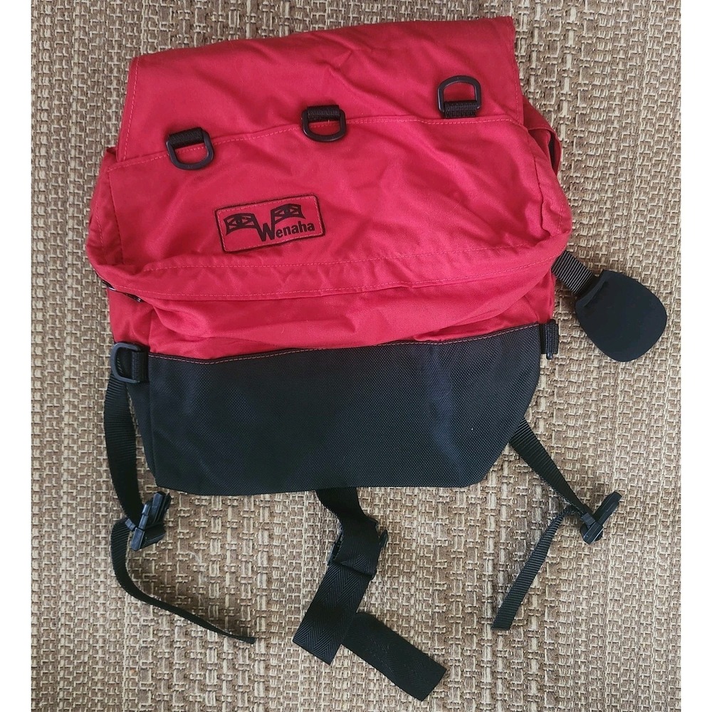 VTG Wenaha Explorer Il Dog Pack Large Red Black Hiking Backpack Saddlebag USA